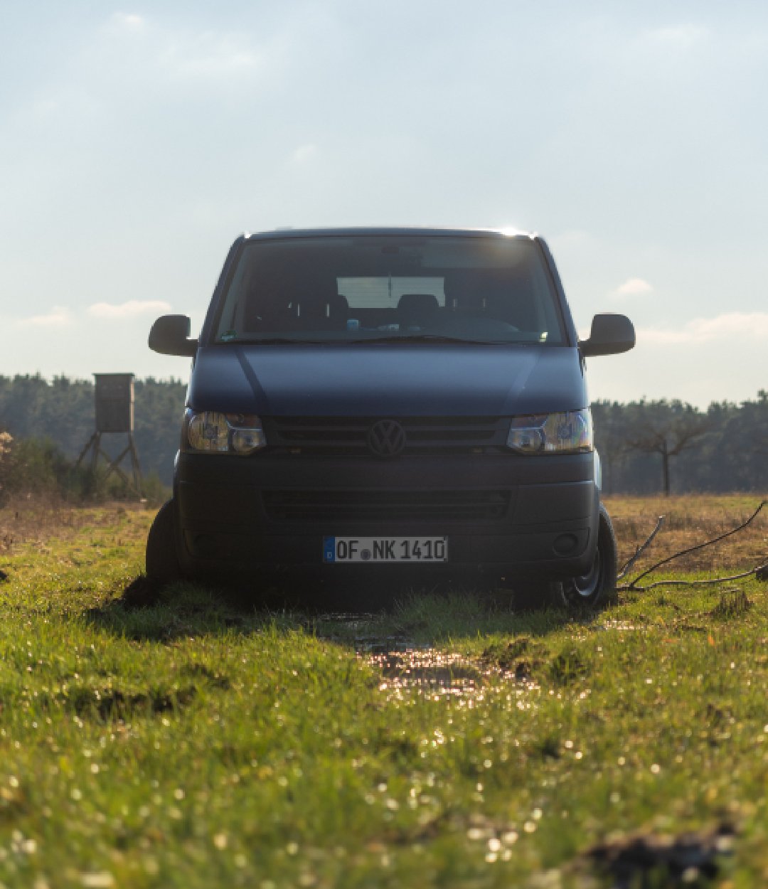 VW T5 Transporter als Basisfahrzeug von außen